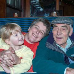 Christmas, Dad, Jan, KWVR, Santa Special, Tara (C) Andy.Sayers@Virgin.Net