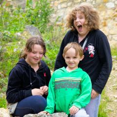 2010, Brendan, Chateau Landskron, Emma, Tara 2010, Brendan, Chateau Landskron, Emma, Tara