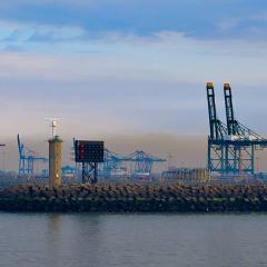 Zeebrugge Leaving Zeebrugge