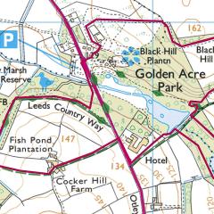 Adel Dam, Golden Acre Park, Nature Reserve, Walk