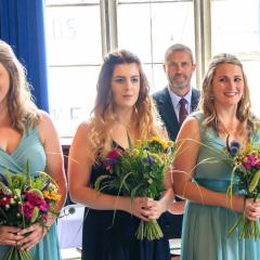 Adam, Bridesmaid, Chloe, Tara, Wedding