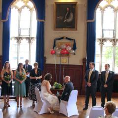 Adam, Chloe, Tara, Wedding