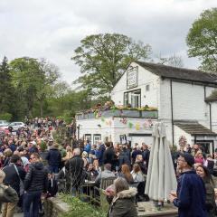 Halifax, Queensbury, Shibden Dale, Shibden Mill Inn, Walk
