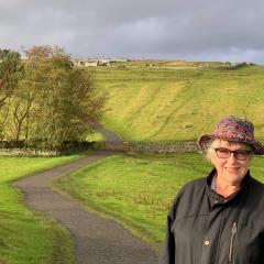 Hadrians Wall, Housesteads, Jan