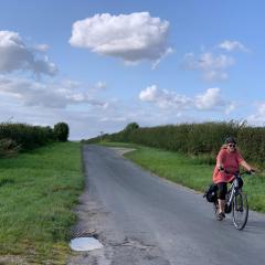 Cycling, Huggate, Millington, Nunburnholme, Pocklington Hills Circular, Warter, ebike