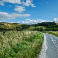 Cycling, Huggate, Millington, Nunburnholme, Pocklington Hills Circular, Warter, ebike