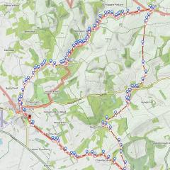 Cycling, Huggate, Millington, Nunburnholme, Pocklington Hills Circular, Warter, ebike