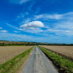 Cycling, Millington Pastures, Thixendale and Heart of the Wolds, ebike