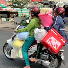 Scooter, Shopping