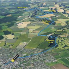 Bishop Wilton to Pocklington, Walk