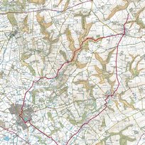 2Apr2021, Cycling, Map, Wolds Circuit