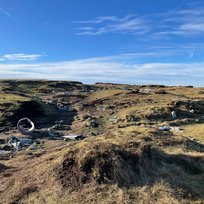 B29 Crash Site, Peak District, Tara