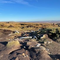 B29 Crash Site, Peak District, Tara