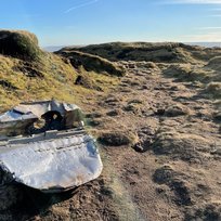 B29 Crash Site, Peak District, Tara