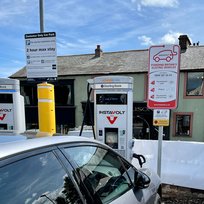 Arran, Car, Charging, Dunfries&Galloway, EV, I-Pace, Scotland