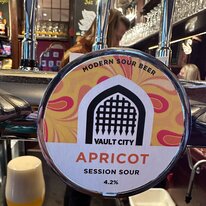 Apricot Session Sour, Beer, Pub, Swan, Vault City