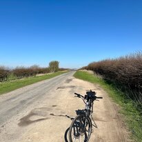 4Apr23, Around Home, Cycling, Millington Pastures