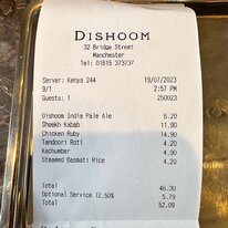 Dishoom, Manchester
