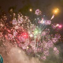 Firework Display, Hall Garth Park, Hornsea