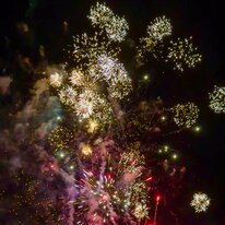 Firework Display, Hall Garth Park, Hornsea