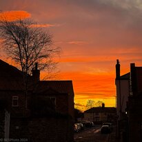 Home, Hornsea, Sunset