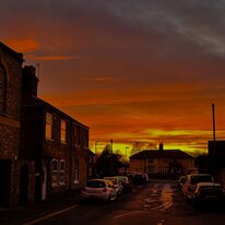 Home, Hornsea, Sunset