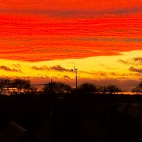 Home, Hornsea, Sunset