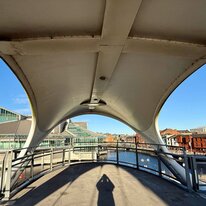 Hull, Humber Dock Marina, Murdoch's Connection Bridge, Princess Dock