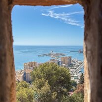 Castle, Malaga, View from Castle