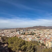 Malaga, View from Castle