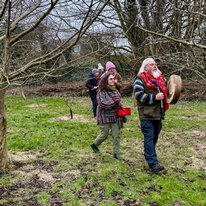 Community Orchard, Hornsea, Wassail