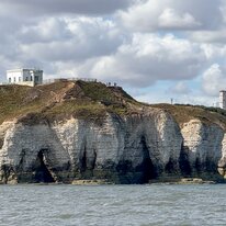 Bridlington to Filey Bay, Flamborough Head, Old & New Lighthoues, Yorkshire Belle