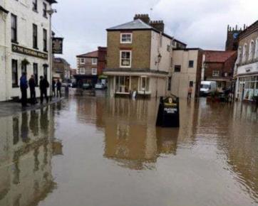 Flood, Old Photo, Pocklington