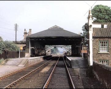 Old Photo, Pocklington, Railway Station